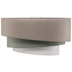 Euluna Loftlamper > Trio monocolor loftslampe, grå, Ø 60 cm, tekstil