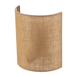 Euluna Gang|Pendellamper > væglampe jute, brun, tekstil, 24 cm høj, E27