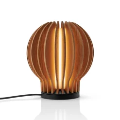 Eva Solo Terrassebelysning|Bordlamper > LED-bordlampe Radiant, lyst træ, Ø 14 cm, USB