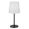FH Lighting Bordlamper > Eve bordlampe med stofskærm, sort/hvid