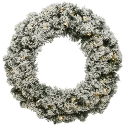 Kaemingk Julepynt > Everlands Imperial LED-dekokrans, EU-stik, Ø 90