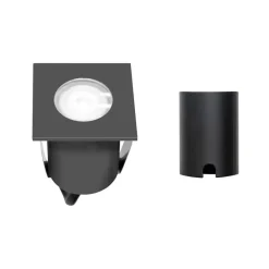 EVN Nedgravet Udebelysning > 654120A LED nedgravningsspot, 220-240V kantet