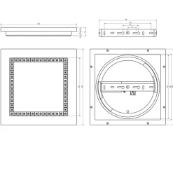 EVN Arbejdsrum/Kontor > ALQ LED-panel hvid 15W 30x30cm 4,000K