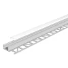 Led Strips ^ EVN APFL1 alu-fliseprofil, ensidet, 200cmx3,7cm