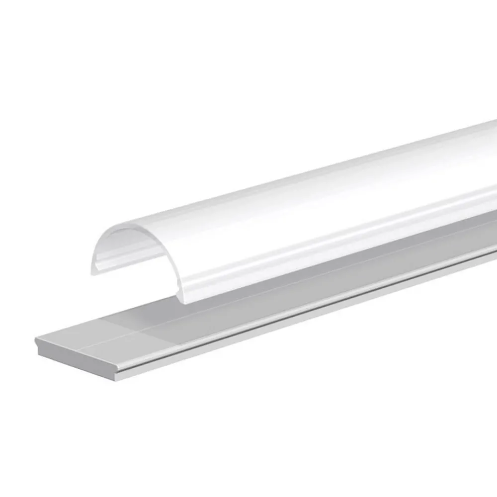 EVN Led Strips > APFLAT5 alu-profil, 200 cm, halvrundt dæksel