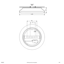 EVN Loftlamper > Catino LED-loftslampe, CCT, 30 cm