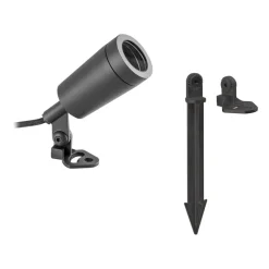 Udendørs Spot ^ EVN Gartenspot L651523 Jordspyd stål antracit