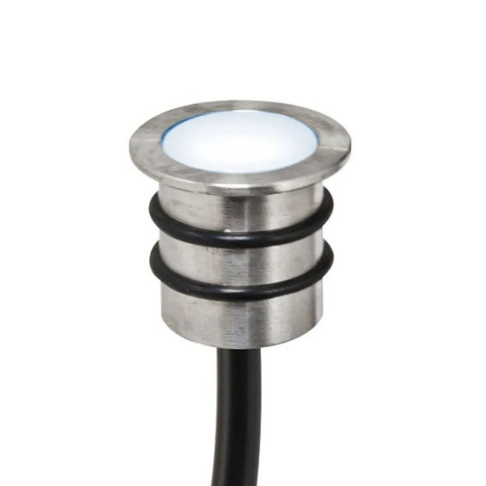 Loftlamper|Indbygningsspots ^ EVN LD2101 lampe 12 V IP68 Ø1,8cm 0,2 W 860