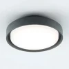 EVN Udendørs Loftlamper > LED udendørs loftlampe Tectum, antracit, Ø 25 cm