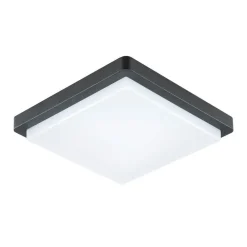Udendørs Loftlamper ^ EVN LED udendørs loftlampe Tectum, 23x23 cm, antracit, 150°
