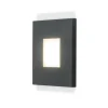 EVN Indbygningsspots > LQ230 LED-vægindbygningslampe direkte antracit