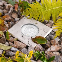 EVN Nedgravet Udebelysning > Meerkat LED indbygget gulvlampe, kantet, 6W