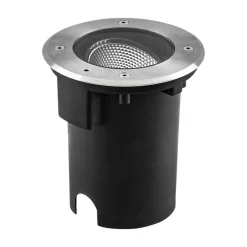 EVN Nedgravet Udebelysning|Udendørs Spot > Pentola LED nedgravningslampe Ø 18cm stål