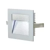 EVN Indbygningsspots > P2140 LED-vægindbygningslampe, 6.000 K, alu