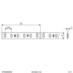 Led Strips ^ EVN STR2024 LED-stripe IP20 5 m 48 W 3.000 K