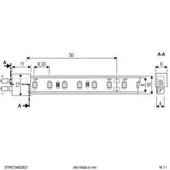 EVN Led Strips > STR6724 LED-strip IP67 5m 48W 2,700K
