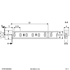 EVN Led Strips > STR6724 LED-strip IP67 5m 48W 3,000K
