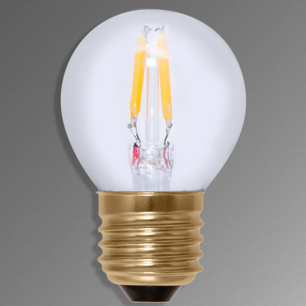 SEGULA Dæmpbar Led-Pære|Filament Pære > E27 3W 922 LED-dråbepære i kultrådslook