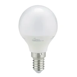 Led Pærer ^ Trio Lighting E14 3,5 W LED dråbepære, varmhvid, opal