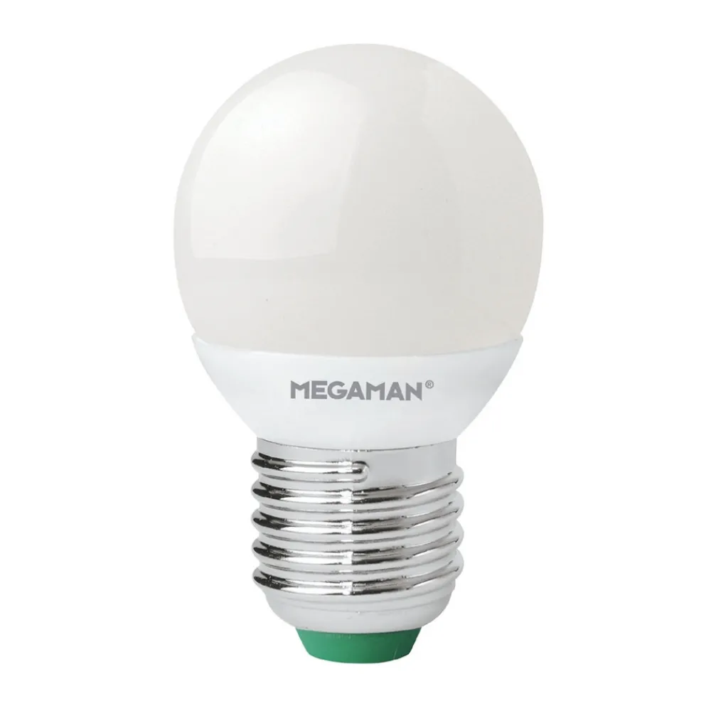 MEGAMAN Led Pærer > E27 3,5W mat LED-dråbepære, 2.800 K