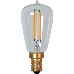 Led Pærer ^ STAR TRADING E14 1,7W 827 rustik lyspære, dæmpbar