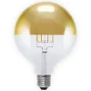 SEGULA Dæmpbar Led-Pære|Filament Pære > E27 7 W topforspejlet LED-pære, guld