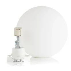 Fabbian Væg- Og Spejllamper > Lumi Sfera væglampe i glas, Ø 14 cm