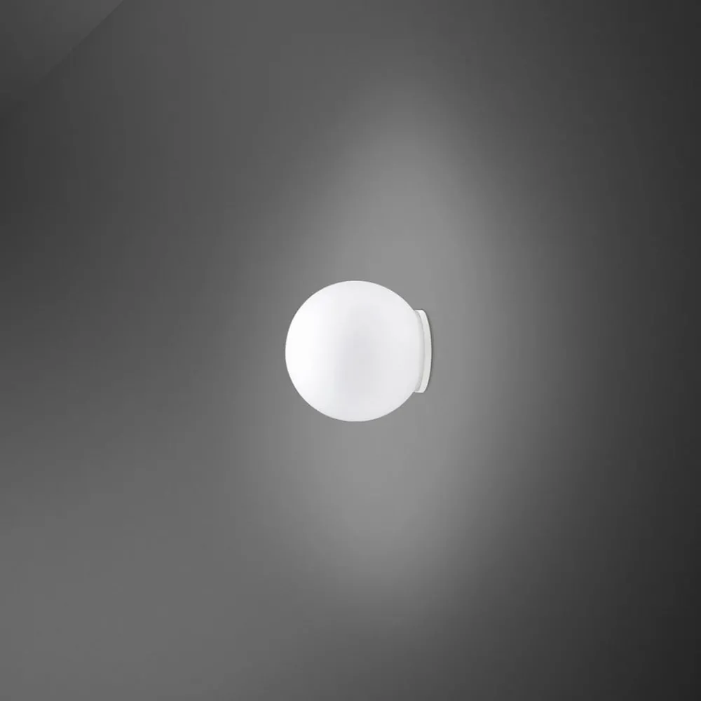 Væg- Og Spejllamper|Væglamper ^ Fabbian Lumi Sfera væglampe i glas, Ø 9 cm