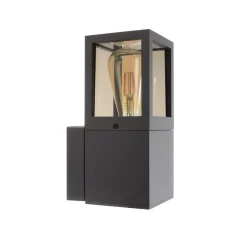 Deko-Light Væglamper > Facado II udendørs væglampe, grå/røggrå, bredde 11 cm, IP65