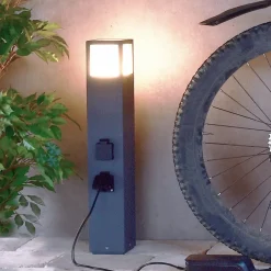 Deko-Light Gadebelysning > Facado Socket stikkontaktsøjle, højde 65 cm