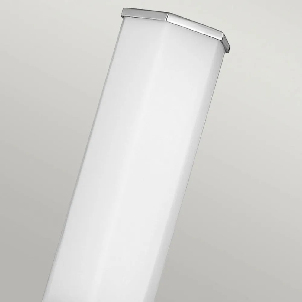 Quintiesse Væg- Og Spejllamper > Facet Single LED-væglampe til bad, 3.000 K, krom