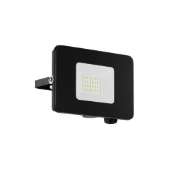 EGLO Udendørs Spot > Faedo 3 udendørs LED-spot, sort, 20 W