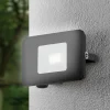 Udendørs Spot ^ EGLO Faedo 3 udendørs LED-spot, sort, 30 W