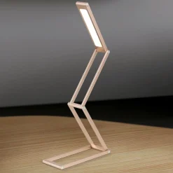 ORION Gang|Bordlamper > Falto LED genopladelig bordlampe, guldfarvet, aluminium, justerbar