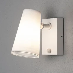 Konstsmide Væglampe Med Sensor > Fano udendørs LED-vægspot, med bevægelsessensor