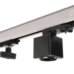 Skinnesystem ^ Deko-Light 3-fase skinne D Line stikadapter, sort, 1380 W
