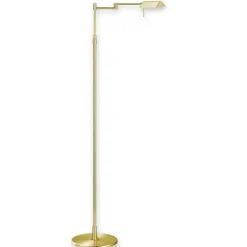 Knapstein Gulvlamper > FINN udsøgt LED-gulvlampe mat messing