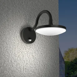 Lucande Væglampe Med Sensor|Terrassebelysning > Finny - LED-udendørsvæglampe med bevægelsessensor