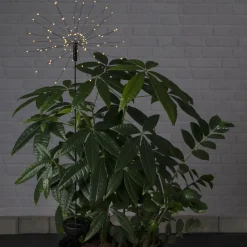 STAR TRADING Solcellelamper > Firework LED-solcellelampe med jordspyd, 100 cm