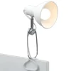 Briloner Bordlamper > Fix-klemmelampe, metalskærm, hvid