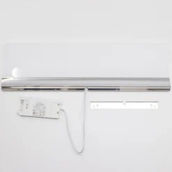 Væg- Og Spejllamper|Væglamper ^ Ebir Flad LED-spejllampe Angela, IP44, 50 cm