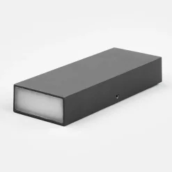 Væglamper ^ Lucande Flad LED-udendørsvæglampe Corda