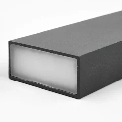 Væglamper ^ Lucande Flad LED-udendørsvæglampe Corda