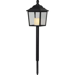 Dekorationsbelysning ^ STAR TRADING Flame Lantern LED-gravlygte, højde 52 cm