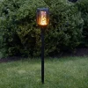 Dekorationsbelysning|Solcellelamper ^ STAR TRADING Flame LED-solcellelampe, tre anvendelsesmuligheder, 54 cm