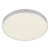 Briloner Arbejdsrum/Kontor > Flame Star LED-loftlampe, 840, Ø38,7 cm, sølv