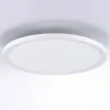Loftlamper ^ JUST LIGHT. GmbH Flat LED-loftlampe, CCT, Ø 40 cm, hvid