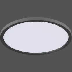 JUST LIGHT. GmbH Loftlamper > Flat LED-loftlampe CCT, Ø 40 cm, sort