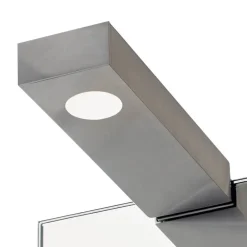 Væg- Og Spejllamper ^ Decor Walther Flat 2 LED væg- og spejllampe, mat nikkel