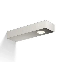 Væg- Og Spejllamper ^ Decor Walther Flat 2 LED væg- og spejllampe, mat nikkel
